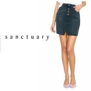 NWT Sanctuary Hera Tehuacan faded black skirt